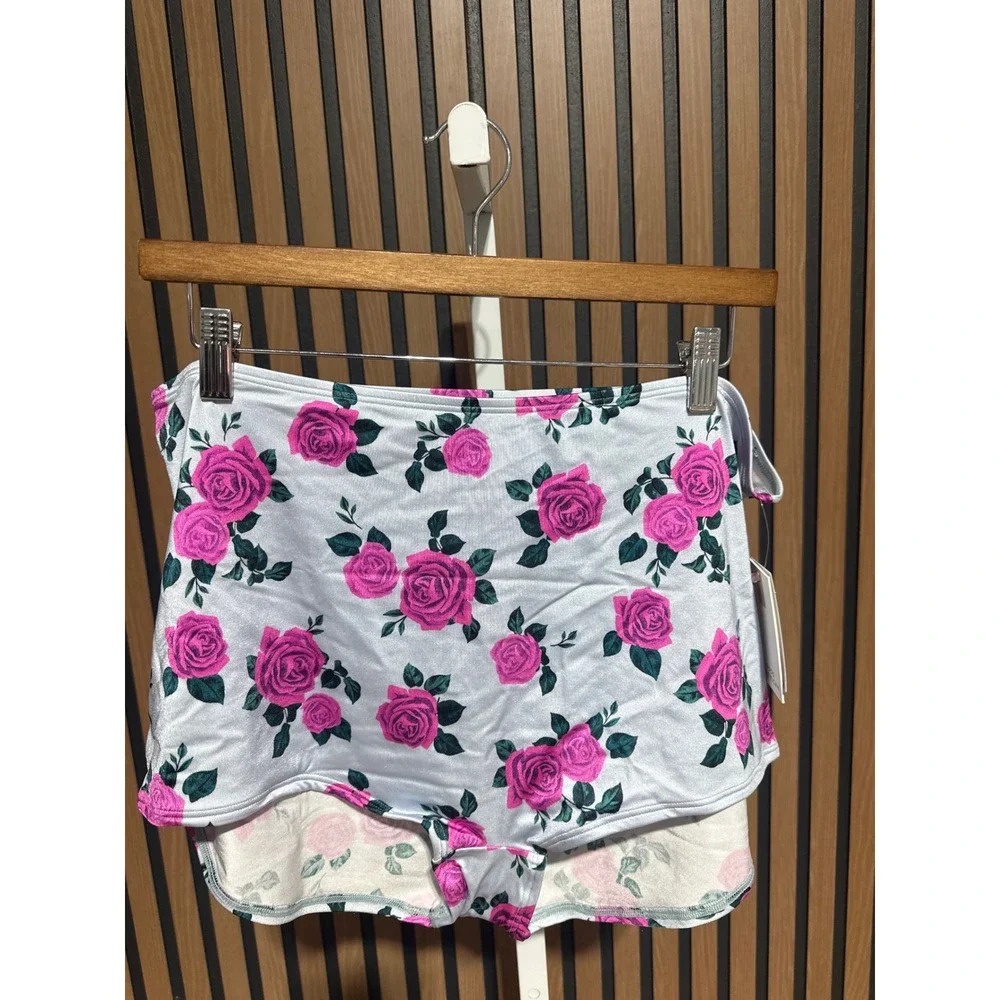 Good American NWT Satin Boy Swim Bikini Shorts - Size 3XL - MSRP‎ $79